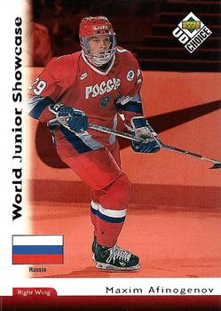 #282 Maxim Afinogenov - Russia - 1998-99 UD Choice Hockey