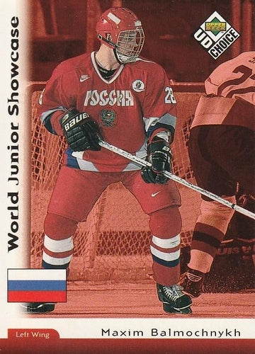 #283 Maxim Balmochnykh - Russia - 1998-99 UD Choice Hockey