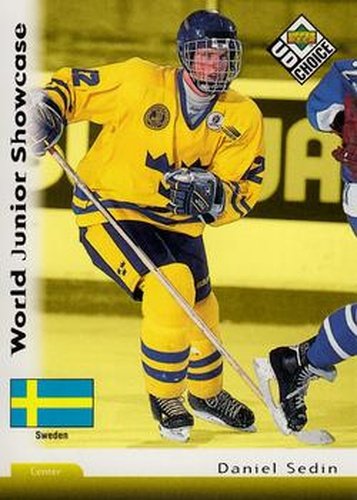 #294 Daniel Sedin - Sweden - 1998-99 UD Choice Hockey
