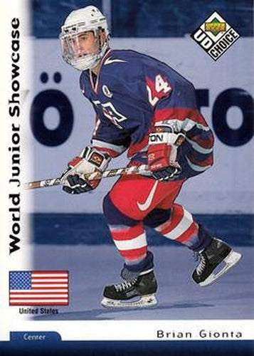 #298 Brian Gionta - USA - 1998-99 UD Choice Hockey