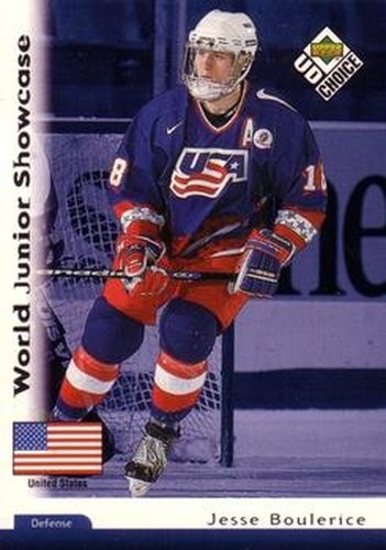 #305 Jesse Boulerice - USA - 1998-99 UD Choice Hockey