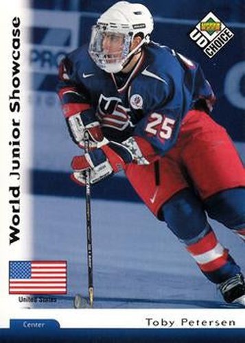 #307 Toby Petersen - USA - 1998-99 UD Choice Hockey