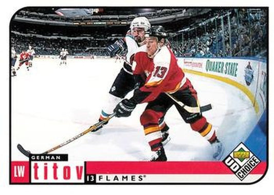 #30 German Titov - Calgary Flames - 1998-99 UD Choice Hockey