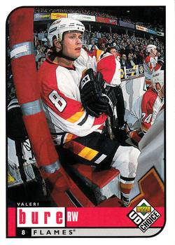 #31 Valeri Bure - Calgary Flames - 1998-99 UD Choice Hockey