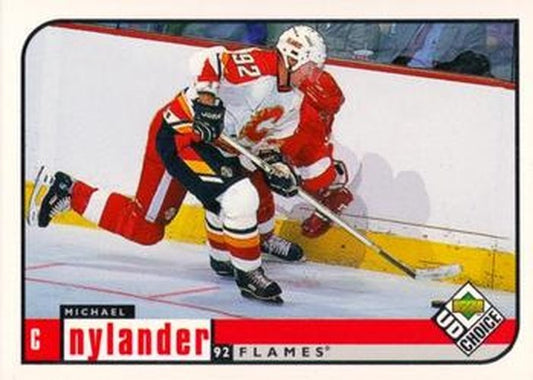#32 Michael Nylander - Calgary Flames - 1998-99 UD Choice Hockey