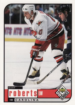 #36 Gary Roberts - Carolina Hurricanes - 1998-99 UD Choice Hockey