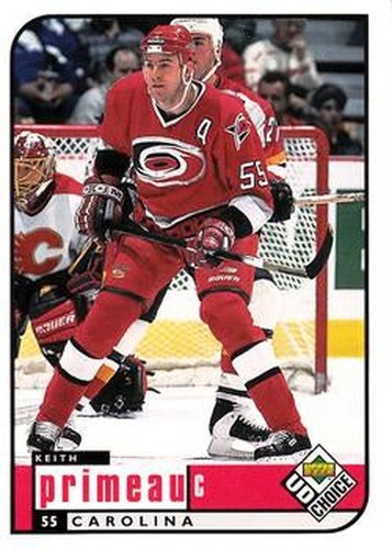 #39 Keith Primeau - Carolina Hurricanes - 1998-99 UD Choice Hockey