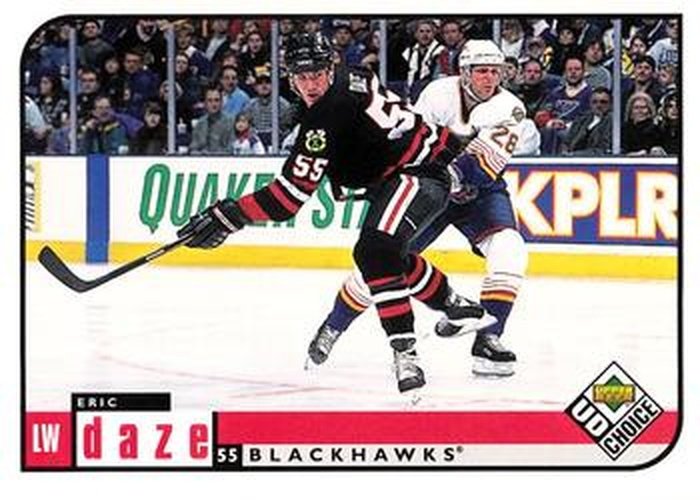 #45 Eric Daze - Chicago Blackhawks - 1998-99 UD Choice Hockey