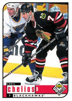 #46 Chris Chelios - Chicago Blackhawks - 1998-99 UD Choice Hockey