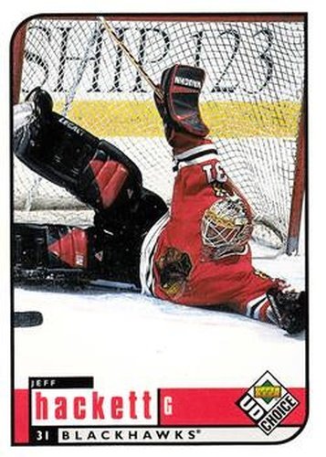 #49 Jeff Hackett - Chicago Blackhawks - 1998-99 UD Choice Hockey