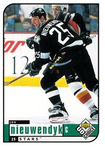 #62 Joe Nieuwendyk - Dallas Stars - 1998-99 UD Choice Hockey