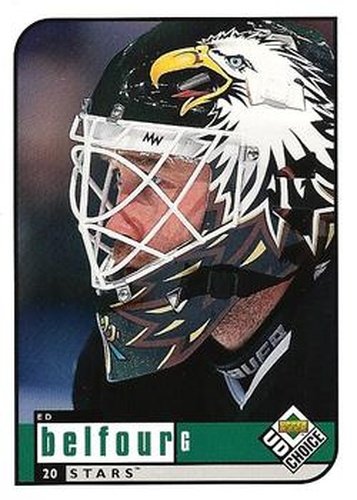 #63 Ed Belfour - Dallas Stars - 1998-99 UD Choice Hockey
