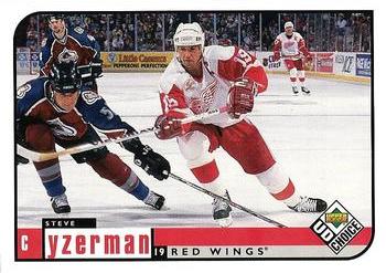 #73 Steve Yzerman - Detroit Red Wings - 1998-99 UD Choice Hockey