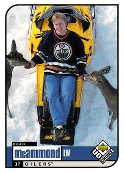 #79 Dean McAmmond - Edmonton Oilers - 1998-99 UD Choice Hockey