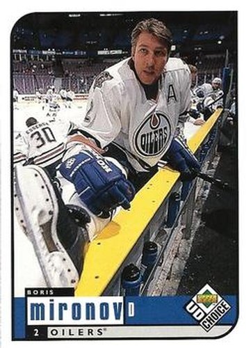 #83 Boris Mironov - Edmonton Oilers - 1998-99 UD Choice Hockey
