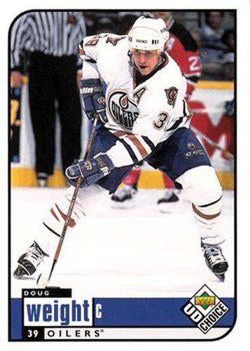 #85 Doug Weight - Edmonton Oilers - 1998-99 UD Choice Hockey