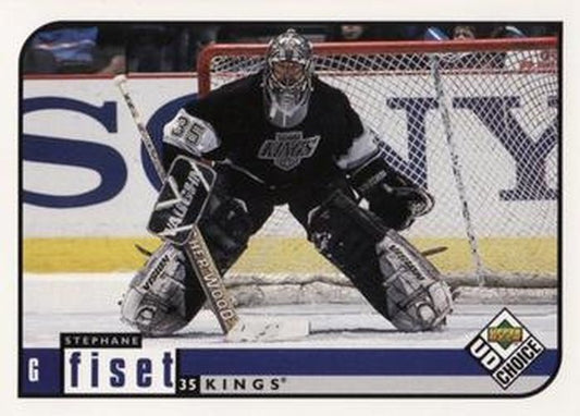 #97 Stephane Fiset - Los Angeles Kings - 1998-99 UD Choice Hockey