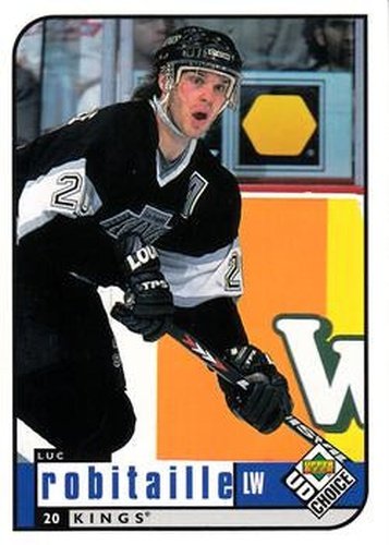 #98 Luc Robitaille - Los Angeles Kings - 1998-99 UD Choice Hockey