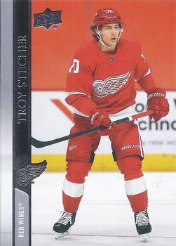 #550 Troy Stecher - Detroit Red Wings - 2020-21 Upper Deck Hockey