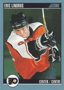 #550 Eric Lindros - Philadelphia Flyers - 1992-93 Score Canadian Hockey
