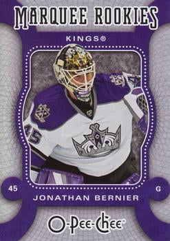 #550 Jonathan Bernier - Los Angeles Kings - 2007-08 O-Pee-Chee Hockey
