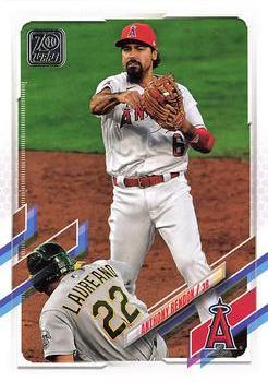 #550 Anthony Rendon - Los Angeles Angels - 2021 Topps Baseball