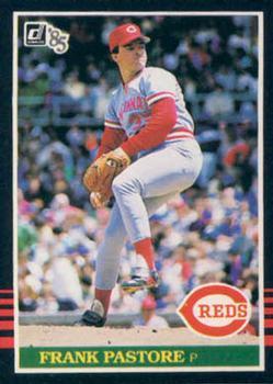 #550 Frank Pastore - Cincinnati Reds - 1985 Donruss Baseball