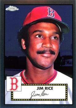 #550 Jim Rice - Boston Red Sox - 2021 Topps Chrome Platinum Anniversary Baseball
