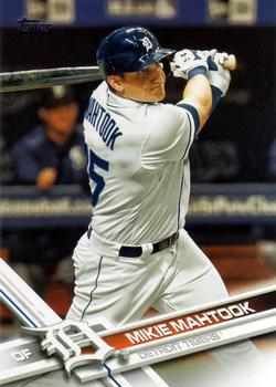 #550 Mikie Mahtook - Detroit Tigers - 2017 Topps Baseball