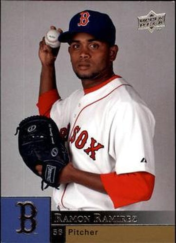 #550 Ramon Ramirez - Boston Red Sox - 2009 Upper Deck Baseball