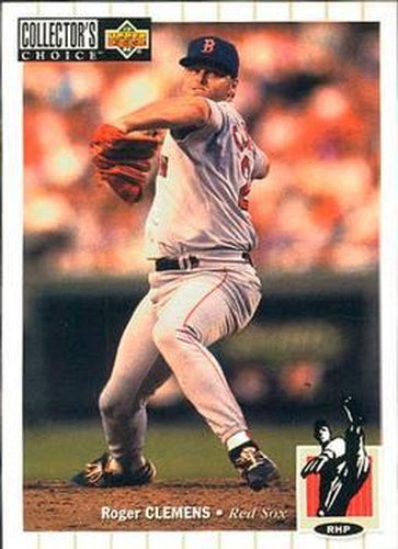 #550 Roger Clemens - Boston Red Sox - 1994 Collector's Choice Baseball