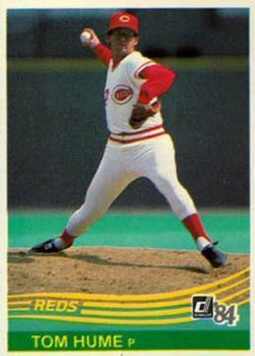 #550 Tom Hume - Cincinnati Reds - 1984 Donruss Baseball