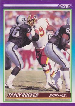 #550 Tracy Rocker - Washington Redskins - 1990 Score Football