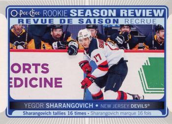 #550 Yegor Sharangovich - New Jersey Devils - 2021-22 O-Pee-Chee Hockey