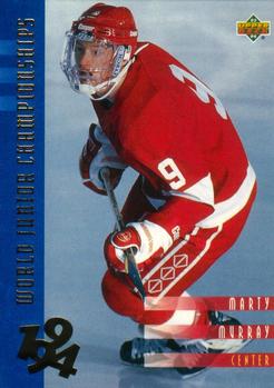 #550 Marty Murray - Canada - 1993-94 Upper Deck Hockey