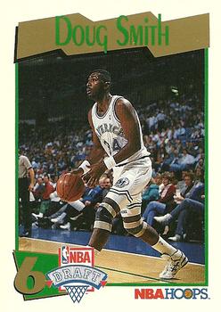 #551 Doug Smith - Dallas Mavericks - 1991-92 Hoops Basketball