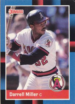 #551 Darrell Miller - California Angels - 1988 Donruss Baseball