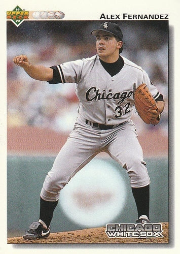 #551 Alex Fernandez - Chicago White Sox - 1992 Upper Deck Baseball