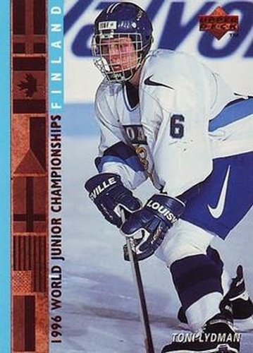 #551 Toni Lydman - Finland - 1995-96 Upper Deck Hockey