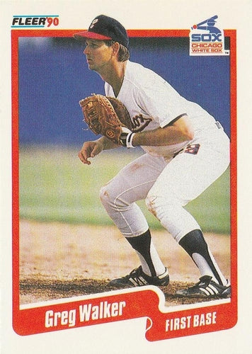 #551 Greg Walker - Chicago White Sox - 1990 Fleer USA Baseball