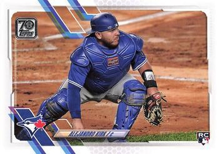 #551 Alejandro Kirk - Toronto Blue Jays - 2021 Topps Baseball