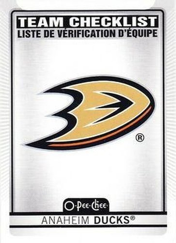 #551 Anaheim Ducks - Anaheim Ducks - 2021-22 O-Pee-Chee Hockey