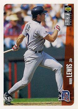 #551 Mark Lewis - Detroit Tigers - 1996 Collector's Choice Baseball