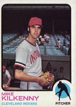#551 Mike Kilkenny - Cleveland Indians - 1973 Topps Baseball