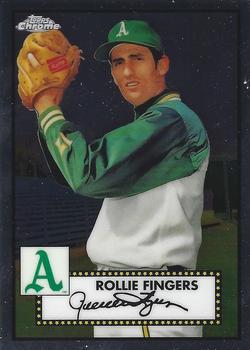 #551 Rollie Fingers - Oakland Athletics - 2021 Topps Chrome Platinum Anniversary Baseball