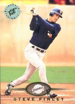 #551 Steve Finley - San Diego Padres - 1995 Stadium Club Baseball