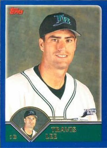 #551 Travis Lee - Tampa Bay Devil Rays - 2003 Topps Baseball