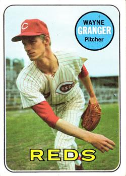 #551 Wayne Granger - Cincinnati Reds - 1969 Topps Baseball