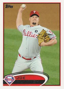 #551 Joe Blanton - Philadelphia Phillies - 2012 Topps Baseball