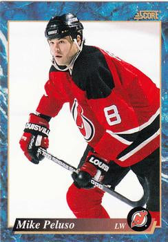 #551 Mike Peluso - New Jersey Devils - 1993-94 Score Canadian Hockey